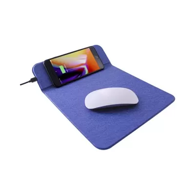 branded Weston Wireless Charging 10W Mouse Pad, from our range of promotional Mouse Pads
