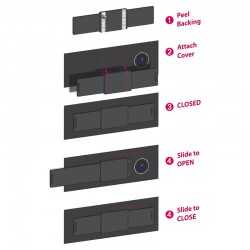 branded WebCam Cover Slide (2.0), from our range of promotional USB Accessories