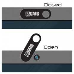 branded WebCam Cover Swivel - Metal, from our range of promotional USB Accessories