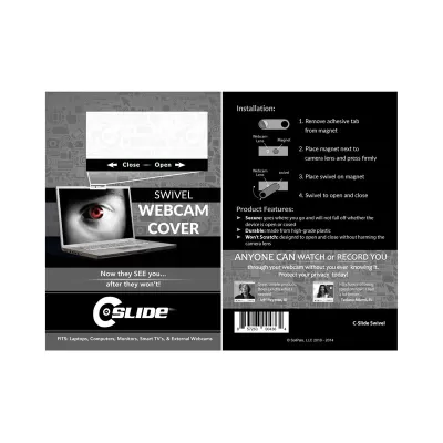 branded WebCam Cover Swivel - Metal, from our range of promotional USB Accessories