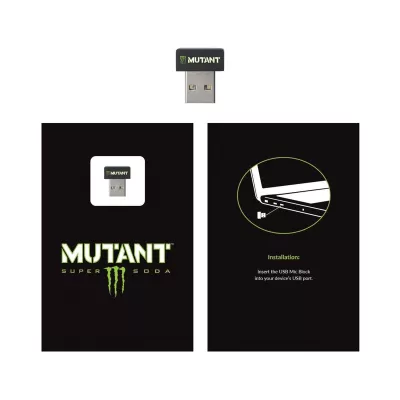 branded USB Mic Block, from our range of promotional USB Accessories