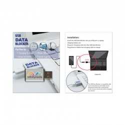 branded USB Data Blocker Metal 2.0 (Std Charge), from our range of promotional USB Accessories
