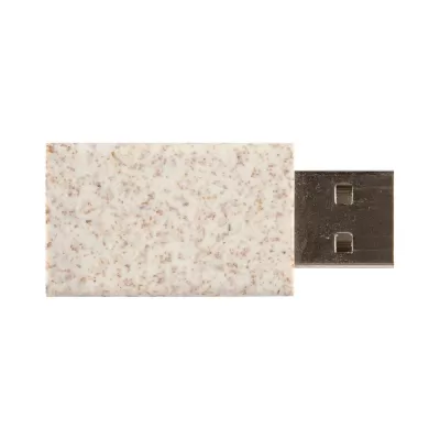 branded USB Data Blocker Eco - Wheat Straw, from our range of promotional USB Accessories