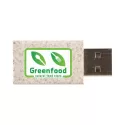 branded USB Data Blocker Eco - Wheat Straw, from our range of promotional USB Accessories