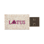 branded USB Data Blocker Eco - Wheat Straw, from our range of promotional USB Accessories