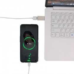 branded USB Data Blocker Eco - Wheat Straw, from our range of promotional USB Accessories