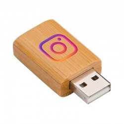 branded USB Data Blocker Wood, from our range of promotional USB Accessories