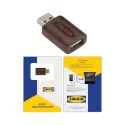 branded USB Data Blocker Wood, from our range of promotional USB Accessories