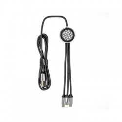 branded Trent 3n1 Light Up Cable - 70 cm, from our range of promotional USB Hubs & Cables