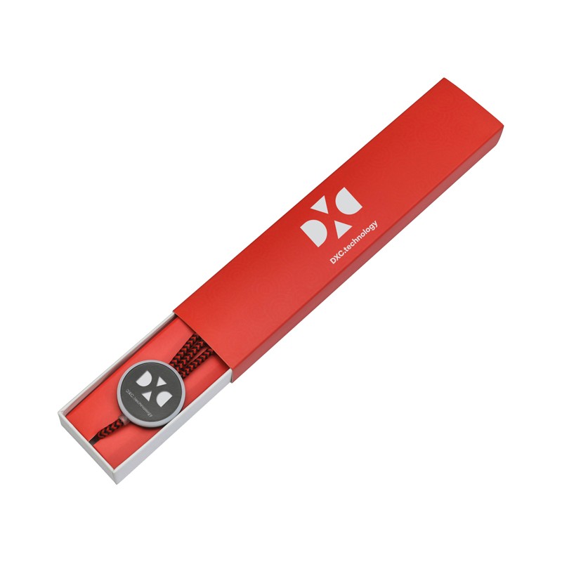 branded Cable Sliding Gift Box 2, from our range of promotional USB Hubs & Cables