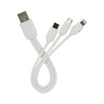 branded 3n1 Charge Cable , from our range of promotional USB Hubs &amp; Cables