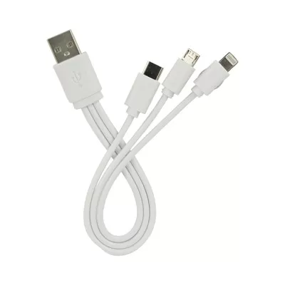 branded 3n1 Charge Cable , from our range of promotional USB Hubs & Cables