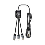 branded Fierra 3n1 Light Up Charge Cable - 1.0 metre, from our range of promotional USB Hubs &amp; Cables