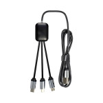 branded Fierra 3n1 Light Up Charge Cable - 1.0 metre, from our range of promotional USB Hubs &amp; Cables