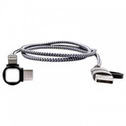 branded Trident Pro - Superfast Charge Cable, from our range of promotional USB Hubs & Cables