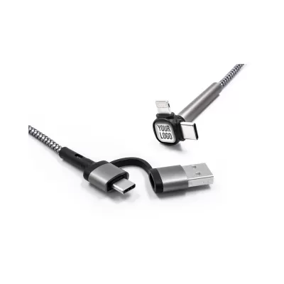 branded Trident Pro - Superfast Charge Cable, from our range of promotional USB Hubs & Cables