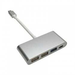 branded Moss Type C Hub, from our range of promotional USB Hubs & Cables