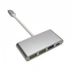branded Moss Type C Hub, from our range of promotional USB Hubs & Cables