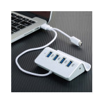 branded Media Hub Stand - USB v2.0 (USB, Type-C), from our range of promotional USB Hubs &amp; Cables