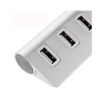 branded Alu Hub - USB v2.0 (Type-C), from our range of promotional USB Hubs &amp; Cables