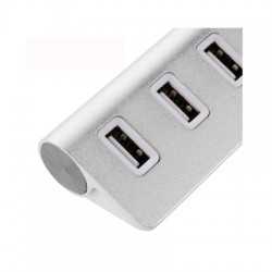 branded Alu Hub - USB v2.0 (Type-C), from our range of promotional USB Hubs & Cables