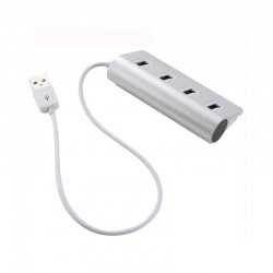 branded Alu Hub - USB v2.0 (Type-C), from our range of promotional USB Hubs & Cables