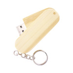 Wood &amp; Bamboo Flash Drives - Wooden Swivel Drive 4GB - 32GB