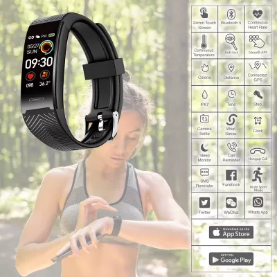 branded Alcor Pro II Smart Band, from our range of promotional Phone Accessories