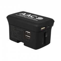 Travel Accessories - Lazio Travel Adaptor & Power Bank - 4000 mAh