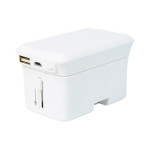 Travel Accessories  - Lazio Travel Adaptor &amp; Power Bank - 4000 mAh