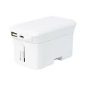 branded Lazio Travel Adaptor &amp; Power Bank - 4000 mAh, from our range of promotional Travel Accessories