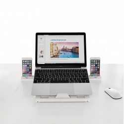 branded Milo Foldable Laptop Stand, from our range of promotional Ipad & Tablet Accessories