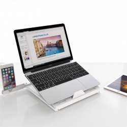 branded Milo Foldable Laptop Stand, from our range of promotional Ipad & Tablet Accessories