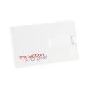 branded Slimline Credit Card Flash Drive 8GB - 32GB (USB3.0), from our range of promotional Credit Card Style USB Flash Drives