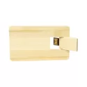 branded Bamboo Credit Card Drive 4GB - 32GB, from our range of promotional Credit Card Style USB Flash Drives