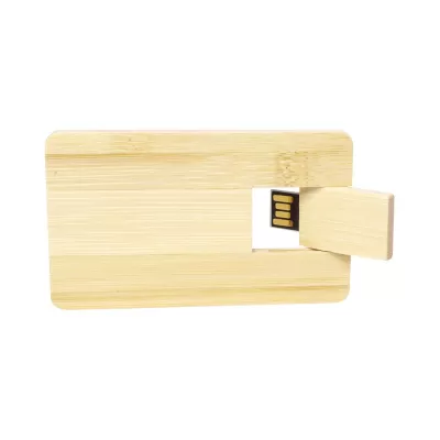 branded Bamboo Credit Card Drive 4GB - 32GB, from our range of promotional Credit Card Style USB Flash Drives