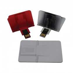 branded Credit Card Flip Flash Drive 4GB - 32GB, from our range of promotional Credit Card Style USB Flash Drives