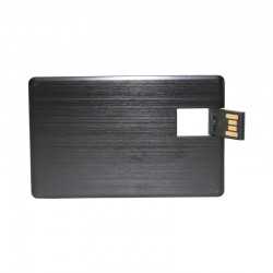 branded Alu Black Credit Card Drive 4GB - 32GB, from our range of promotional Credit Card Style USB Flash Drives