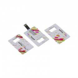 Credit Card Style USB Flash Drives - BottlO Credit Card Flash Drive 4GB - 64GB