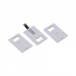 Credit Card Style USB Flash Drives - BottlO Credit Card Flash Drive 4GB - 64GB