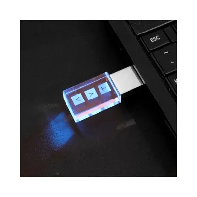 branded 3D Crystal Flash Drive 8GB - 32GB (USB3.0), from our range of promotional Credit Card Style USB Flash Drives