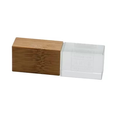 branded Eco Crystal Flash Drive 4GB - 32GB, from our range of promotional Credit Card Style USB Flash Drives