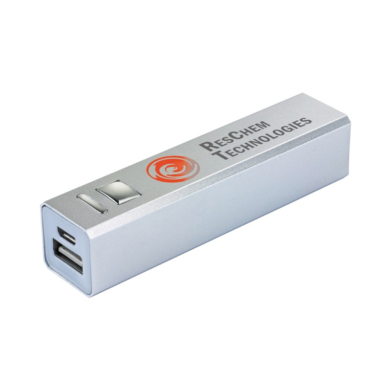 branded Alu Force - 2000 mAh Power Bank, from our range of promotional Power Banks