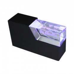 branded Light Up Crystal Power Bank - 2600 mAh, from our range of promotional Power Banks