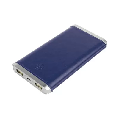 branded Leather 5000 mAh Powerbank, from our range of promotional Power Banks