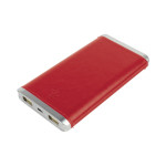 branded Leather 5000 mAh Powerbank, from our range of promotional Power Banks