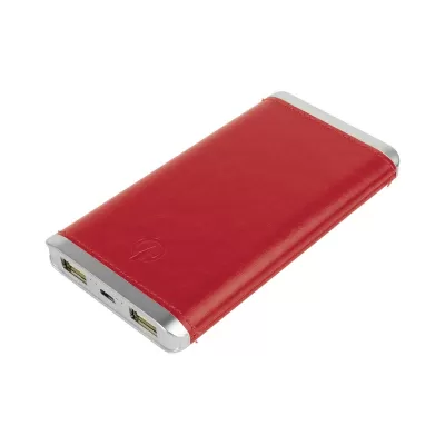 branded Leather 6000 mAh Powerbank, from our range of promotional Power Banks