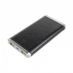 branded Leather 6000 mAh Powerbank, from our range of promotional Power Banks