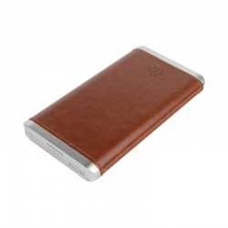 branded Leather 6000 mAh Powerbank, from our range of promotional Power Banks