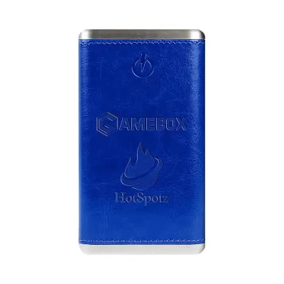 branded Leather 6000 mAh Powerbank, from our range of promotional Power Banks